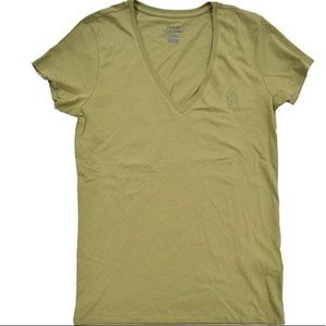 Polo Ralph Lauren Women's Pony Logo V-Neck Tee